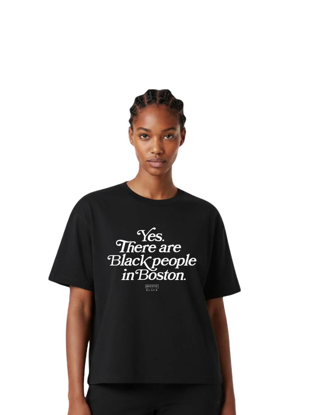“Yes. There are Black people In Boston” Classic Tee (Unisex)