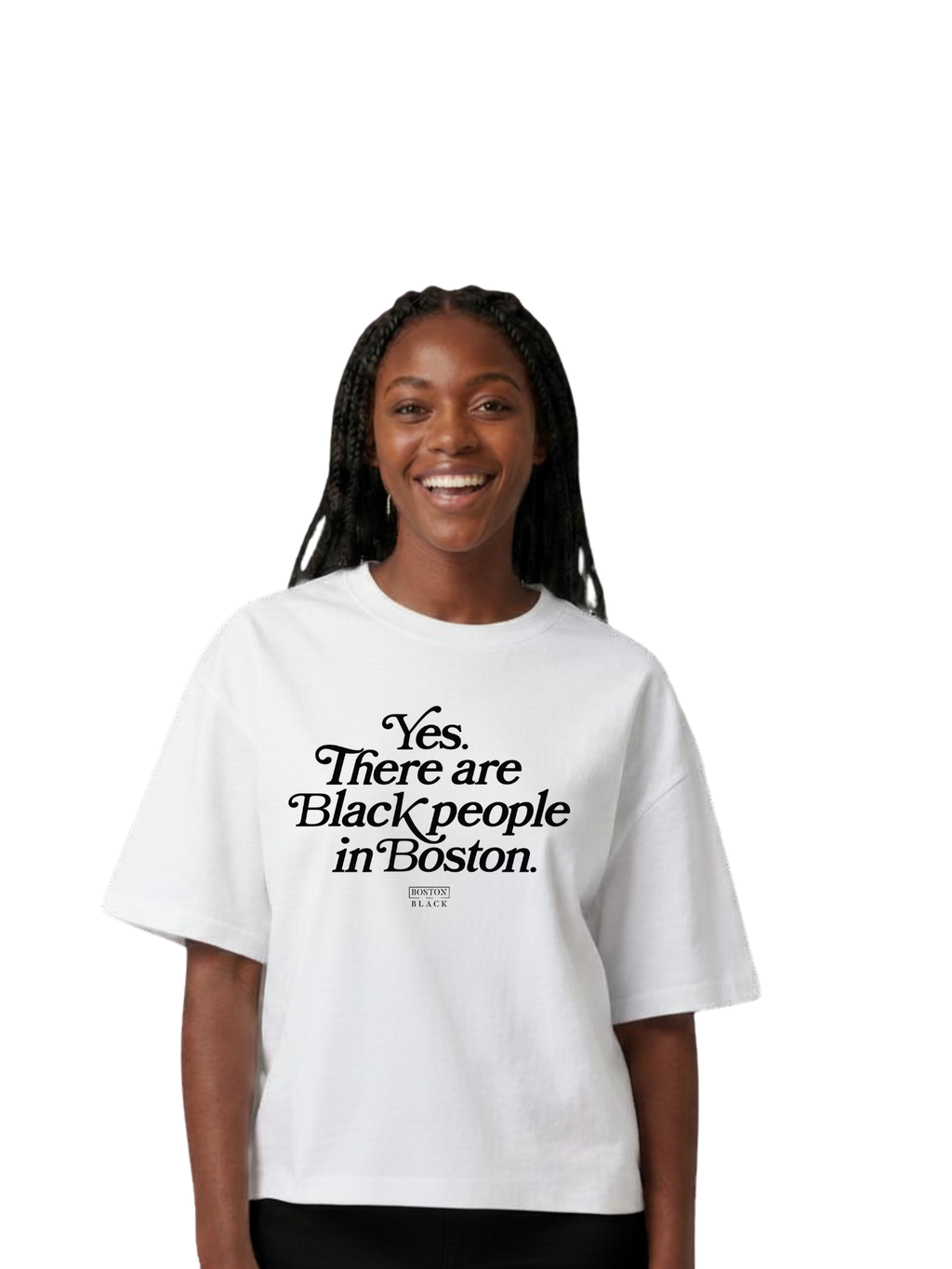 “Yes. There are Black people In Boston” Classic Tee (Unisex)